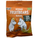 Frugi BIO Moomin marmelādes lācīši ar banānu garšu, bez pievienota cukura, 40g
